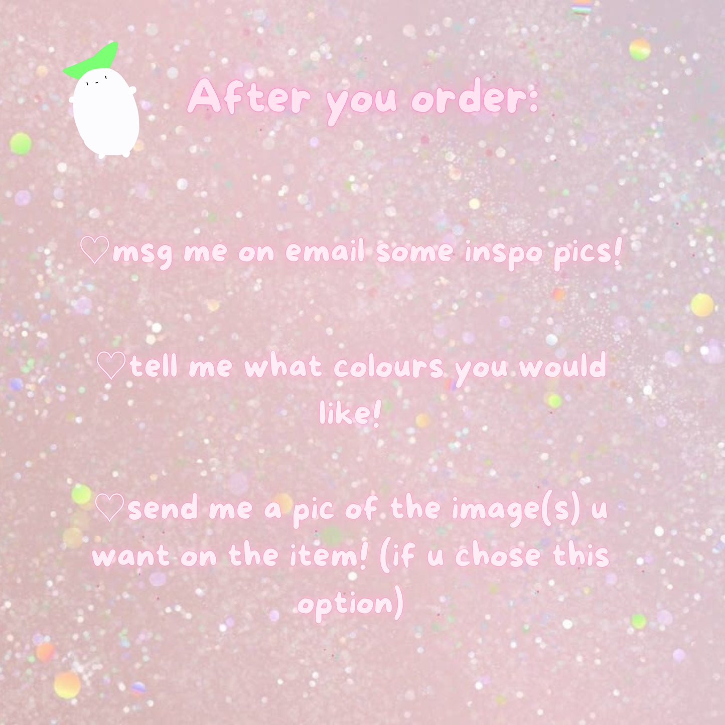 Custom Necklaces! ~email angelixgemz@gmail.com after purchase!~