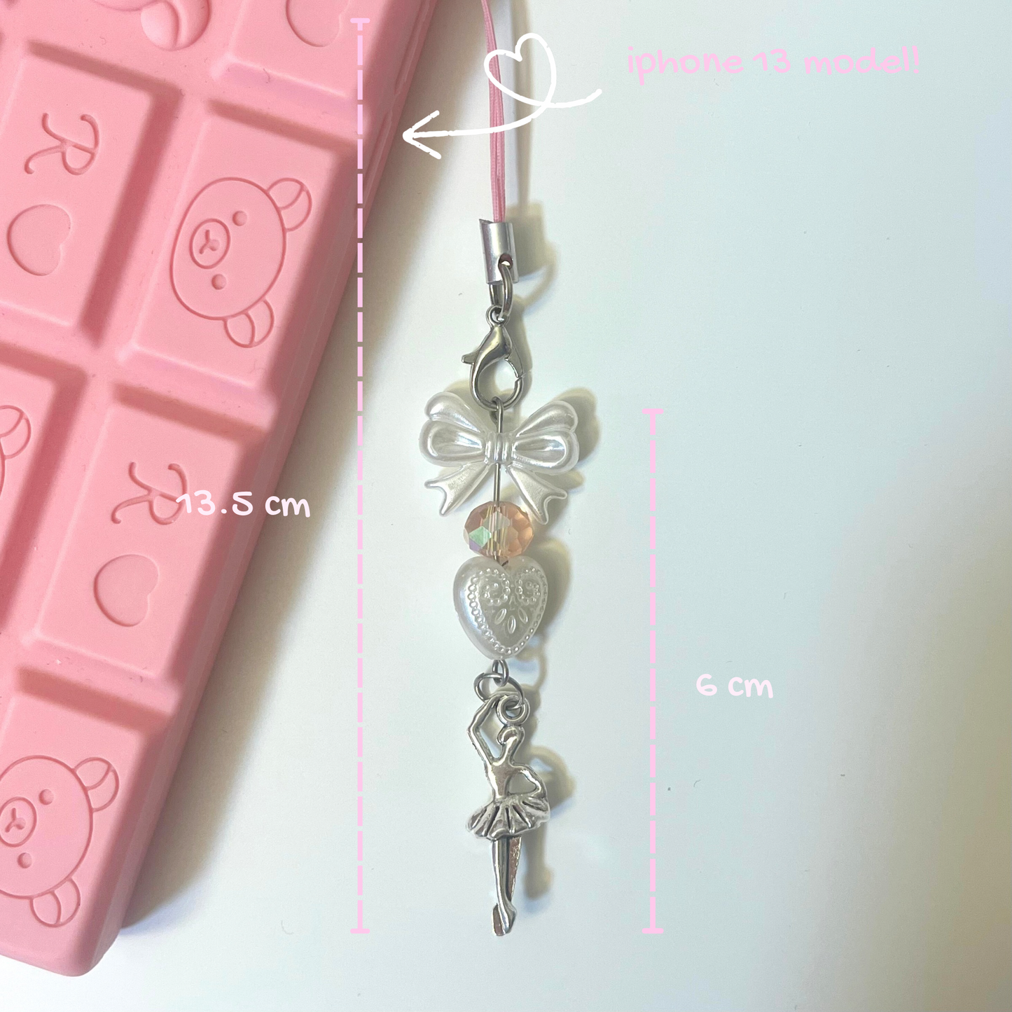 Ballerina Phone Charm!