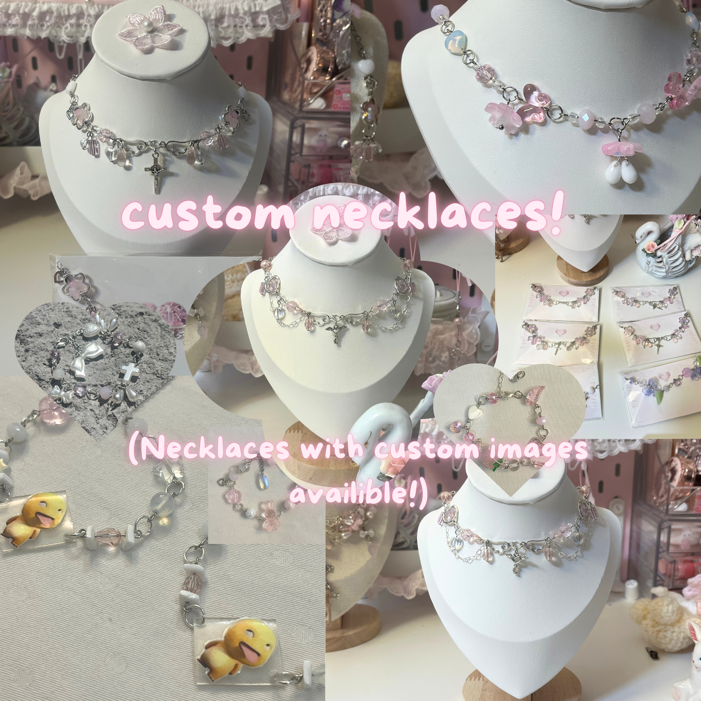 Custom Necklaces! ~email angelixgemz@gmail.com after purchase!~