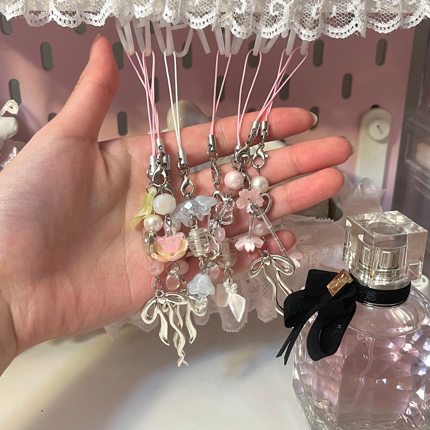 Japanese Ramune Bottle Phone Charm!