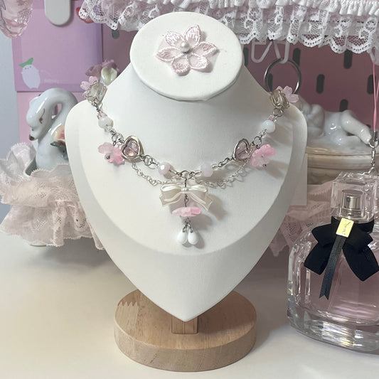 Sakura Blossom Necklace! ~LIMITED; 1 IN STOCK!~