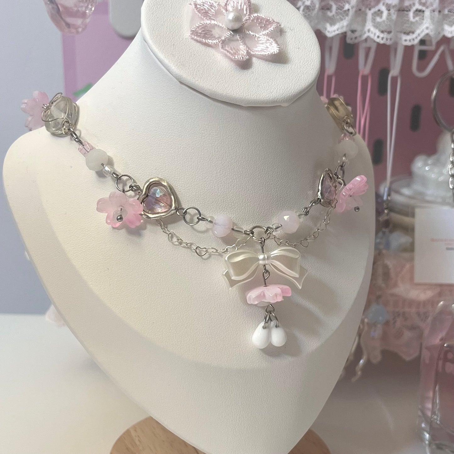 Sakura Blossom Necklace! ~LIMITED; 1 IN STOCK!~
